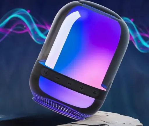 Бездротова колонка bluetooth з підсвічуванням M4 BT | Зображення 2