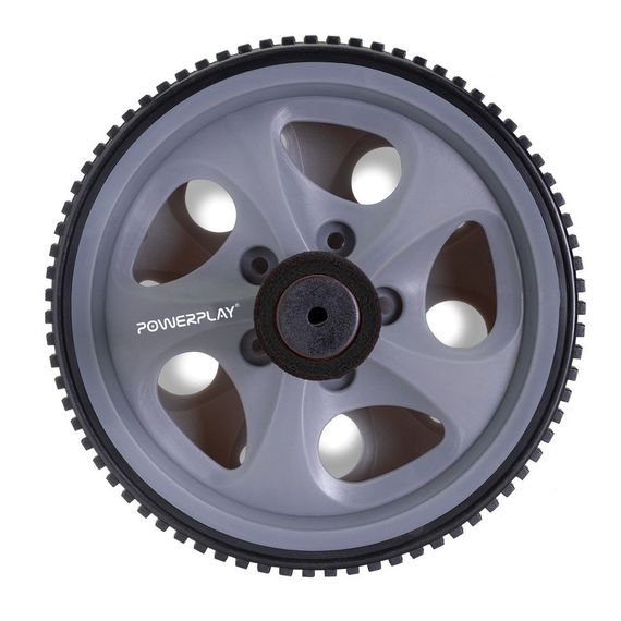 Колесо для преса Паверплей PP-4345 Exercise Wheel (d16.5cm.) Сіре | Зображення 2
