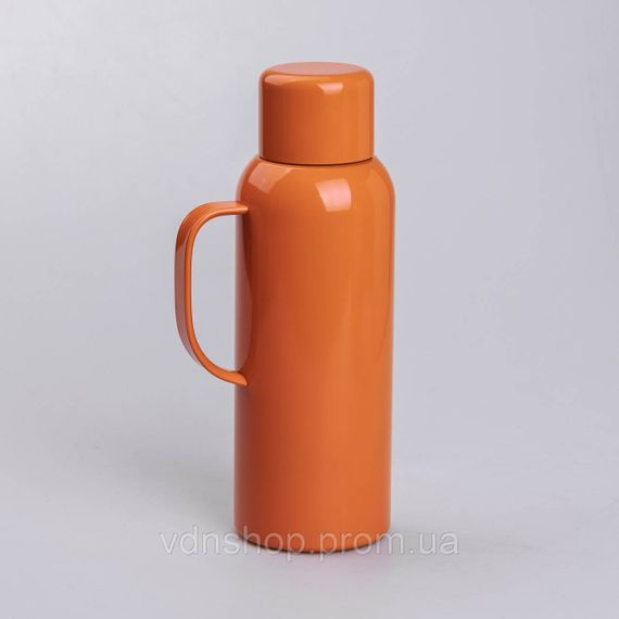 Термос Vacuum с датчиком температуры на 820 мл оранжевый HP-14-55O | Зображення 1