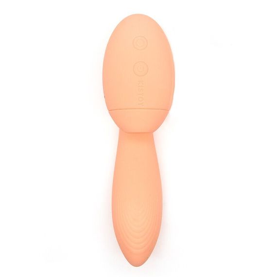 Вакуумний вібратор KISTOY Tina Mini Orange, вагінально-кліторальний | Зображення 6