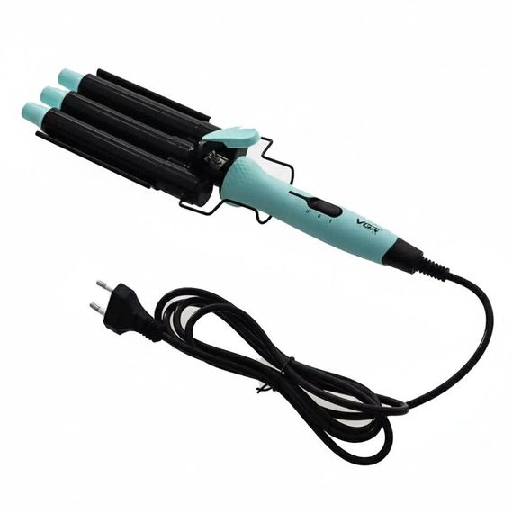 Плойка для волосся VGR V-595 BLUE 100 Вт блакитна