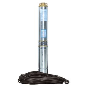 Насос відцентровий свердловинний DONGYIN 4SDM6/7 0.75кВт H 51(33)м Q 140(100)л/хв Ø102мм (кабель 25м) (777492)