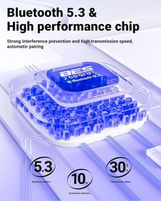 Навушники TWS Acefast T9 grape purple