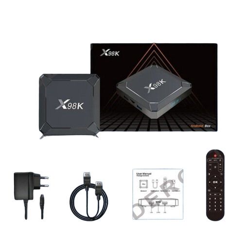 Смарт ТВ приставка X98K 4/32 Гб Android 13 - Для розумного телевізора від XPRO (46145-X98K_1154) | Зображення 6