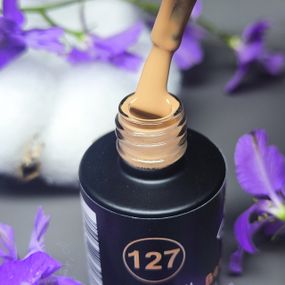 Гель-лак для нігтів Bee Nails 127 (абрикосовий нектар) 8мл
