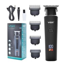 Машинка для стрижки на аккумуляторе VGR, Набор для стрижки с зарядкой Триммер волос мощный UV-54