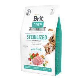 Корм сухой Brit Care Cat Grain Free Sterilized Urinary Health для стерилізованих котів для підтримання сечостатевої системи