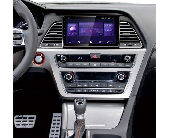 Автомагнитола штатная Hyundai Sanata 2015-2017 (9") Android 10.1 (4/32) черный (Hyundai Sanata 2015-2017_8360) | Зображення 3