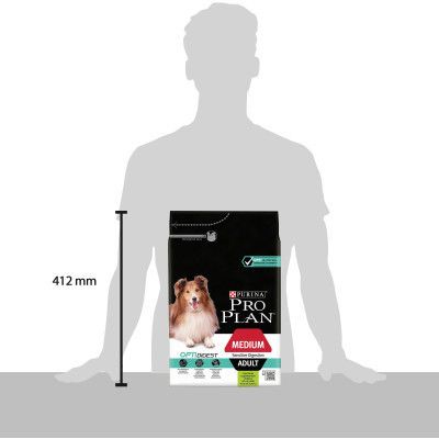 Сухой корм для собак Purina Pro Plan Medium с чувствительным пищеварением (ягненок) 3 кг (7613035214798) | Зображення 3
