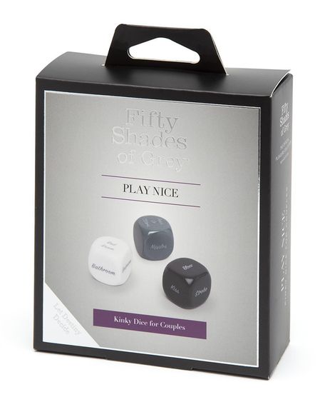 Эротическая игра для пары Fifty Shades of Grey, 3 кубика sexstyle | Зображення 1