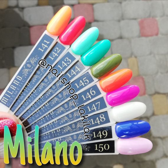 Гель-лак Milano 141 8мл | Зображення 7