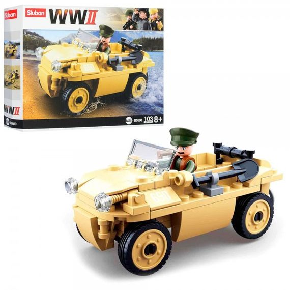 Конструктор Sluban Військова машина M38-B0690 103 деталі