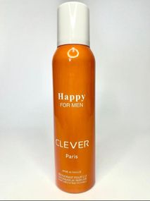 Дезодорант чоловічий Clever HAPPY for men (150 ml)