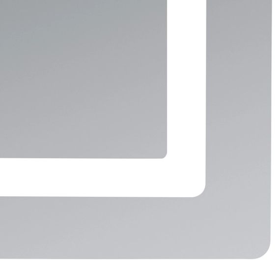 Дзеркало Lidz Kubis (KU2) 700х800 мм з LED-підсвічуванням Touch LD78LF9047080 | Зображення 6