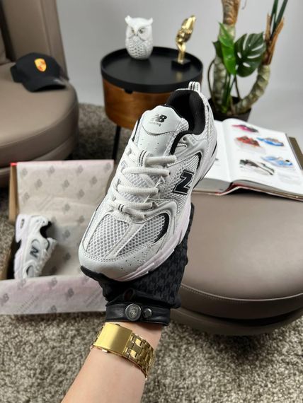 Кроссовки New 530 Premium White Black весна / літо / осінь В3663 | Зображення 5