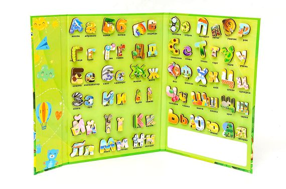 Алфавіт на липучках Puz-26919 р.30х22х2см PuzzleOk | Зображення 2