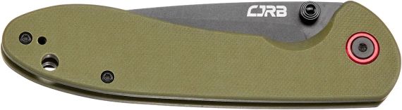 Ніж CJRB Feldspar Black Blade Green | Зображення 2