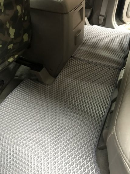 Килимки EVA (сірі) Довгий, 4 штуки (передні та задні) для Nissan Patrol Y61 1997-2011 рр | Зображення 4