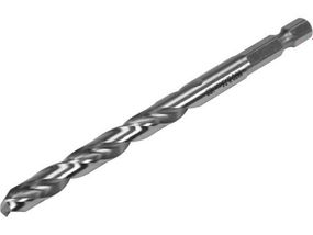 Свердло по металу YATO Польша: HSS6542, Ø=7.5мм, HEX-1/4", l=109/69мм, для нержав., конструкт., легов.стали