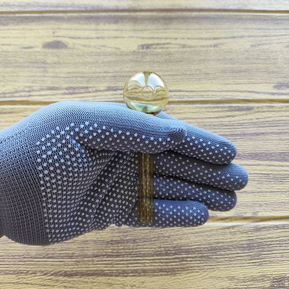 Стеклянная трубка Sphere Oil Yellow | Зображення 2