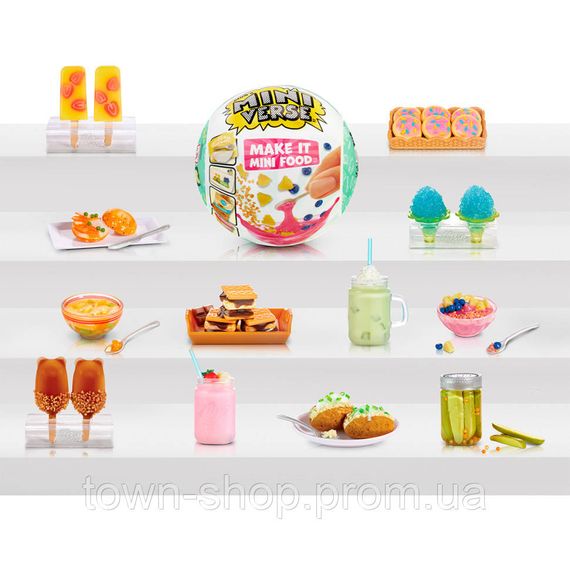 Игровой набор для творчества "Создай кафе"  Miniverse 505396 серии "Mini Food 3" | Зображення 7