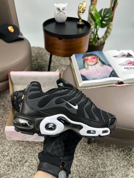 Кросівки Air Max Plus White Black Reflective , текстиль , В'єтнам | Зображення 5