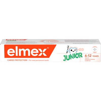 Детская зубная паста Elmex Junior від 6 до 12 років 75 мл (4007965560606) | Зображення 3