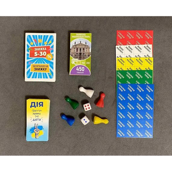 Настольная игра монополия "Львов открыт для мира" 019958 | Зображення 2