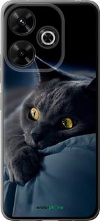 Чохол на Xiaomi Redmi Note 13R 5G Димчастий кіт "825u-3797-2448"
