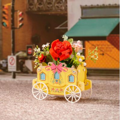 Конструктор Pantasy Original - Flower Cart Кошик із трояндами (15027) | Зображення 1