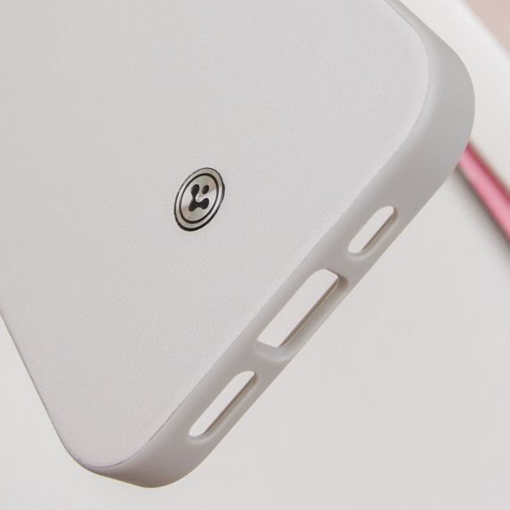 Чохол SGP PC+Leather with MagSafe для Apple iPhone 16 Plus (6.7") Grey | Зображення 6