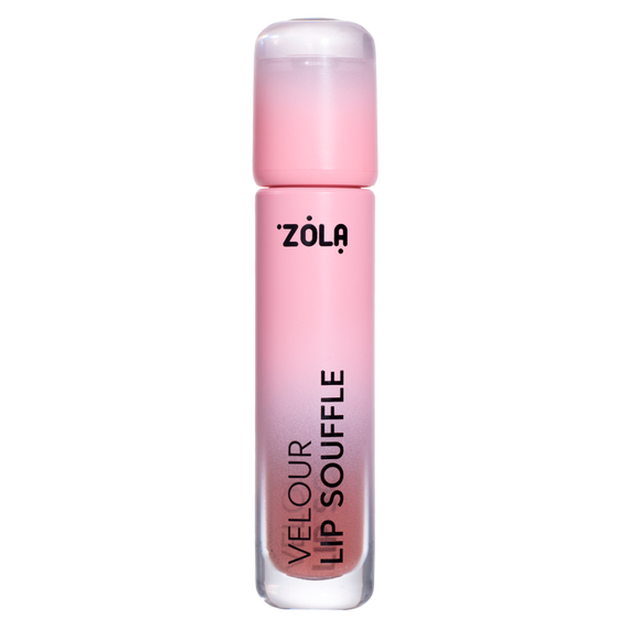 Бархатная матовая помада ZOLA Velour Lip Souffle - 02 Rosewood (4.2 мл) | Зображення 1