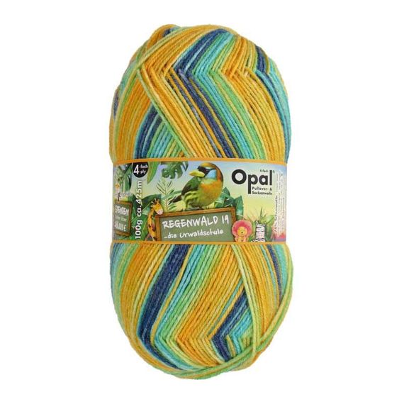Шкарпеткова пряжа Opal Rainforest 19, 11330 | Зображення 1