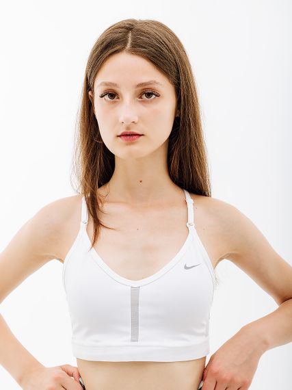 Топ Nike W NK INDY BRA V-NECK