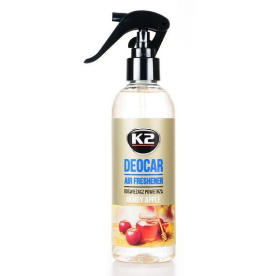 Освіжувач повітря K2 DEOCAR HONEY APPLE з розпилювачем 250 мл (яблуко) M117HA