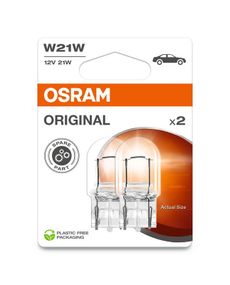 Лампа OSRAM W21W 21W 12V W3X16D ОРИГІНАЛ 7505-2BL