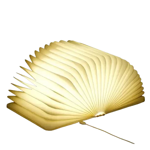 Настільна лампа світильник у формі книги Foldable Book Lamp Нічник для дитячої кімнати 7259 | Зображення 4