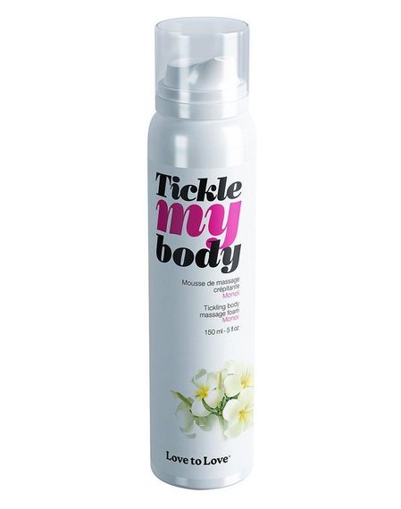 Масажна піна Love To Love TICKLE MY BODY Monoi (150 мл) зволожувальна Sex Aura | Зображення 1