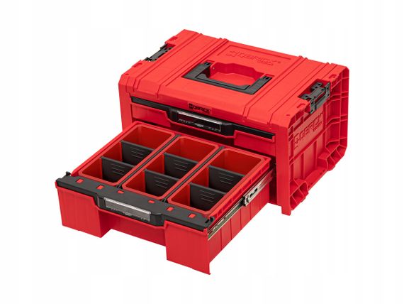 Ящик для інструментів, 18", 450x310x244, SYSTEM PRO Drawer 2 Expert Red, SKRQPROD2E2CCZEPG001, QBRICK | Зображення 1
