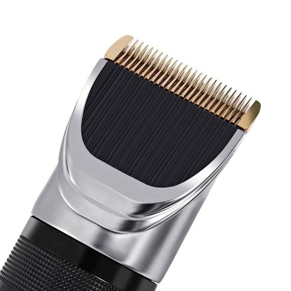 Машинка для стрижки волосся, 4 насадки, Geemy GM-550 / Бездротовий тример з двома акумуляторами | Зображення 4