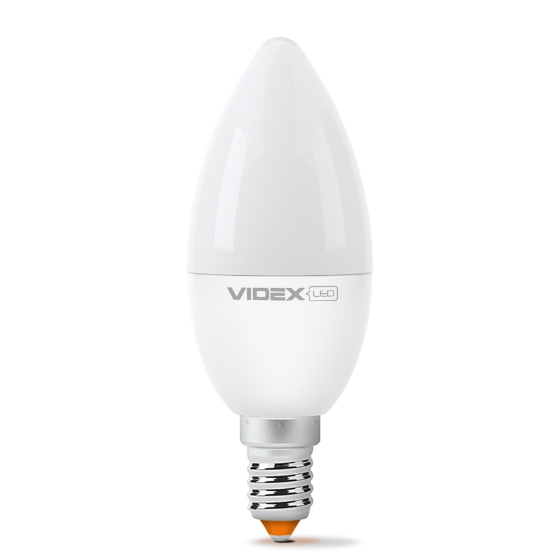 Лампа LED C37e 3,5W E14 3000K 220V Videx | Зображення 1