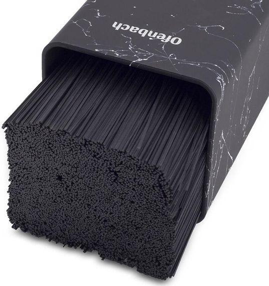 Підставка-колода Ofenbach Black Marble для кухонних ножів і ножиць 9х9х22см | Зображення 3