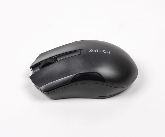 Миша бездротова A4Tech G3-200N USB V-Track, колір чорний | Зображення 1