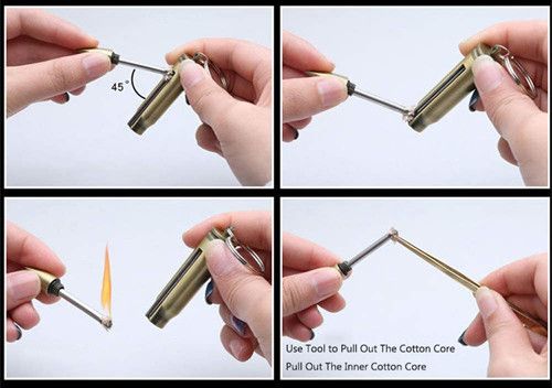 Огниво Вечная Спичка В Виде Пули | Зображення 4