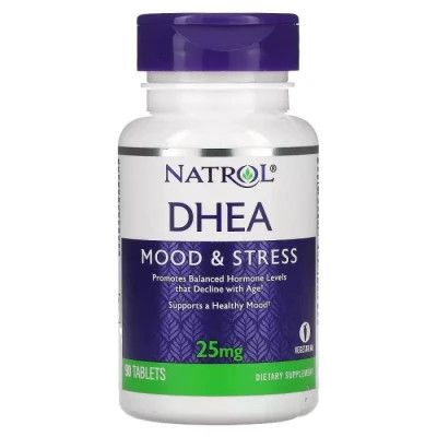 Витаминно-минеральный комплекс Natrol Дегидроэпиандростерон, 25 мг, DHEA, 90 таблеток (NTL-00597)
