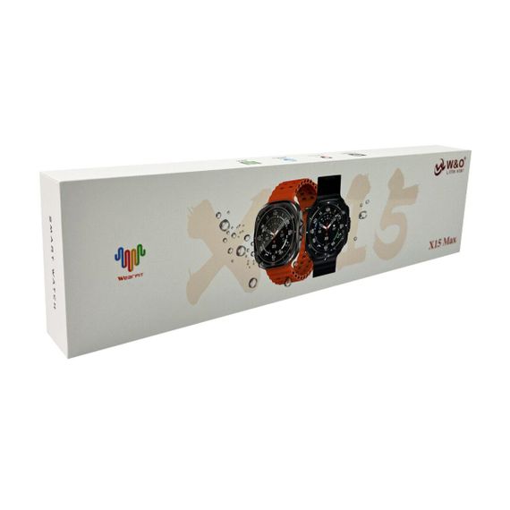 Смарт часы W&O X15 Max Amoled+IP67 Black | Зображення 1