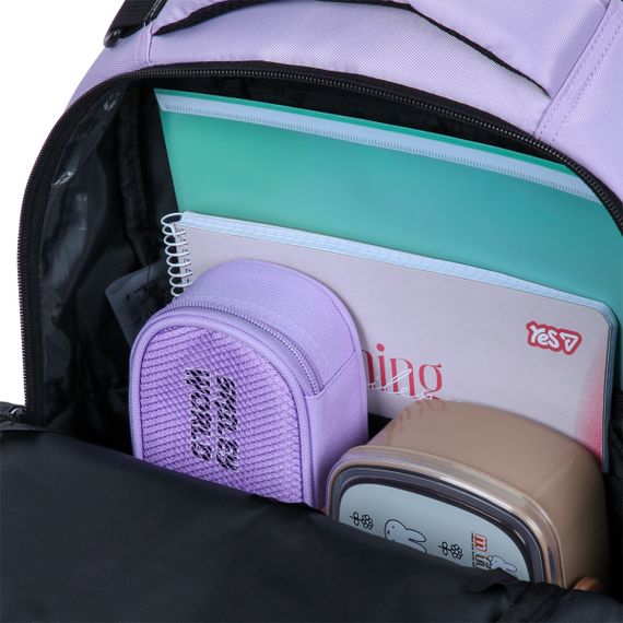 Шкільний рюкзак YES TS-59L Lilac 550407 23.2 л | Зображення 7