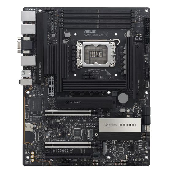 Материнcкая плата ASUS PRO WS Z890-ACE SE s1851 Z890 4xDDR5 M.2 HDMI USB Type-C D-Sub Wi-Fi BT ATX 90MB1JC0-M0EAY0 | Зображення 7