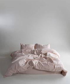 Постельное белье Limasso Stonewashed Ranforce 200 х 220 см Pristine