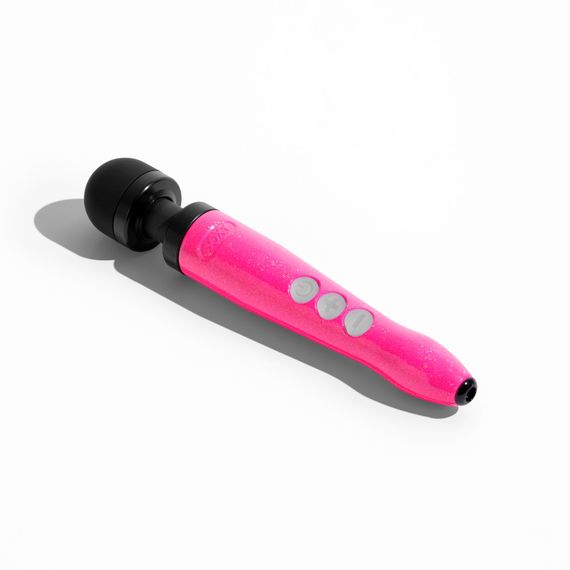 Вібромасажер DOXY Die Cast 3R Hot Pink, дуже потужний, перезаряджуваний, металевий корпус | Зображення 1